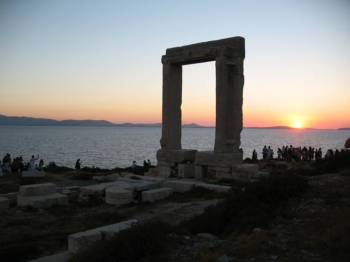 Portara in Naxos Town